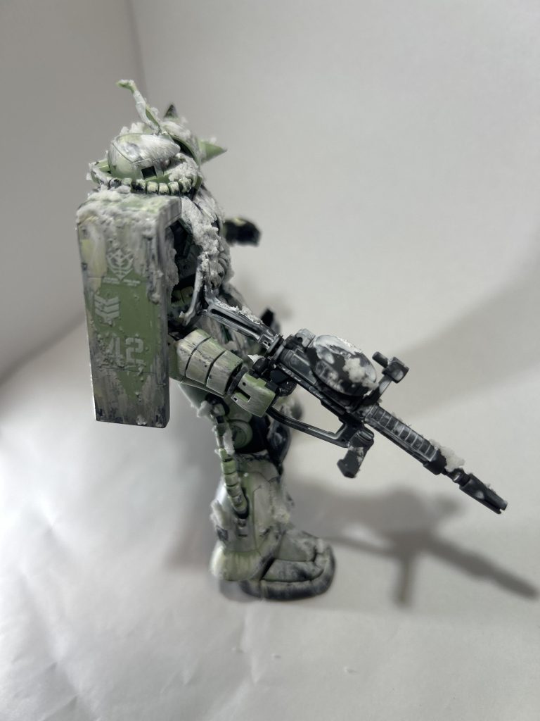 ザクII 冬季迷彩–4枚目/制作者：クレイジーピピジュニア