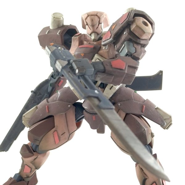 専用出品 hg 百錬(アミダ機) 百里 漏影 辟邪 全塗装 ガンプラ完成品
