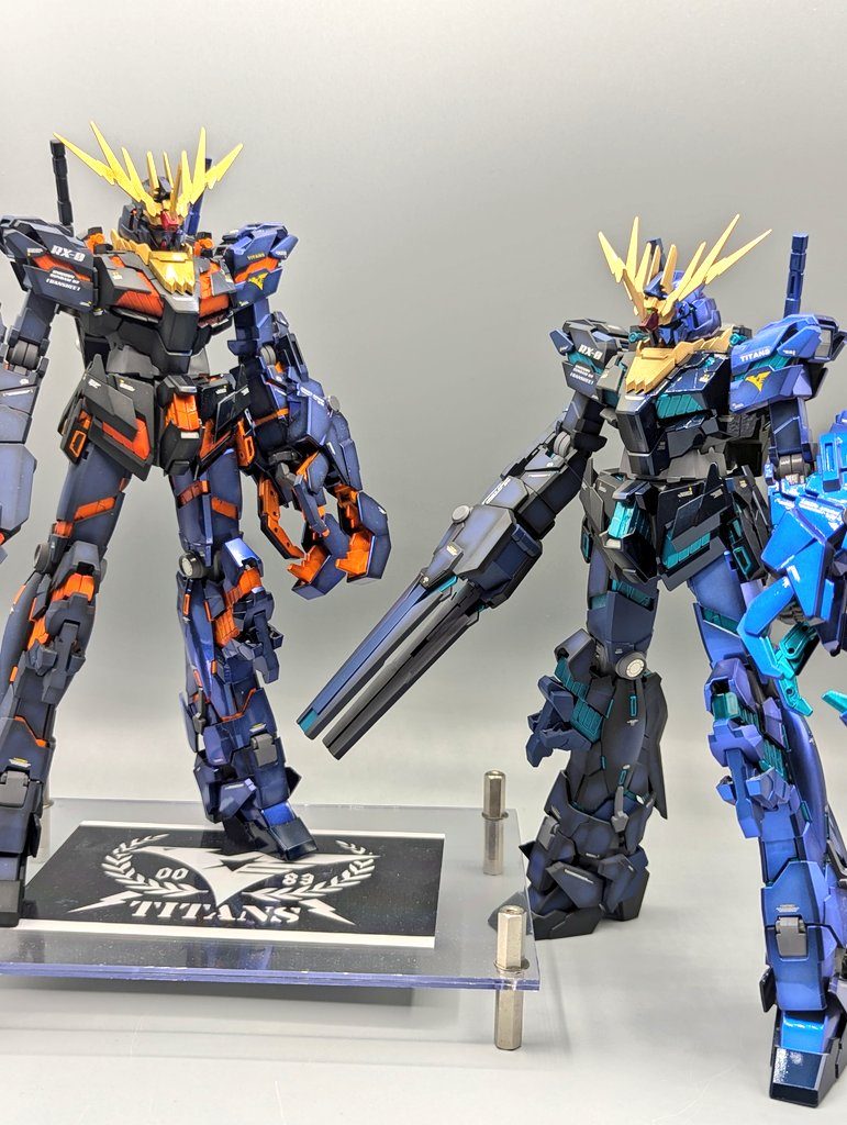 ユニコーンガンダム2号機 バンシィ ファイナルバトル、ティターンズVer–7枚目/制作者：ばじーな