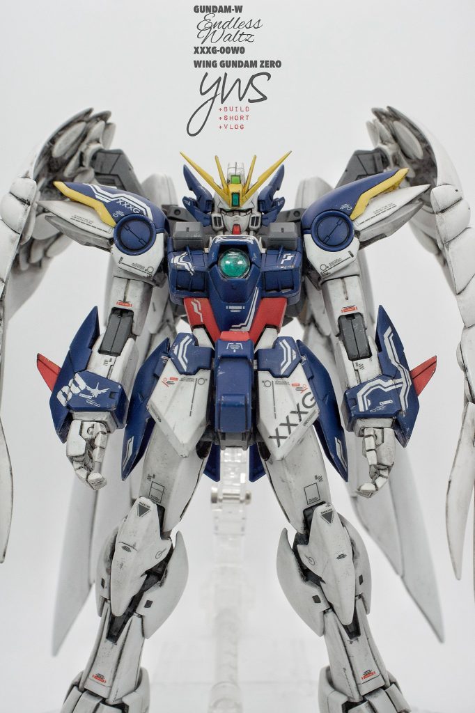 MGウイングガンダムゼロEW成形色仕上げ–2枚目/制作者:YuuWorkShop