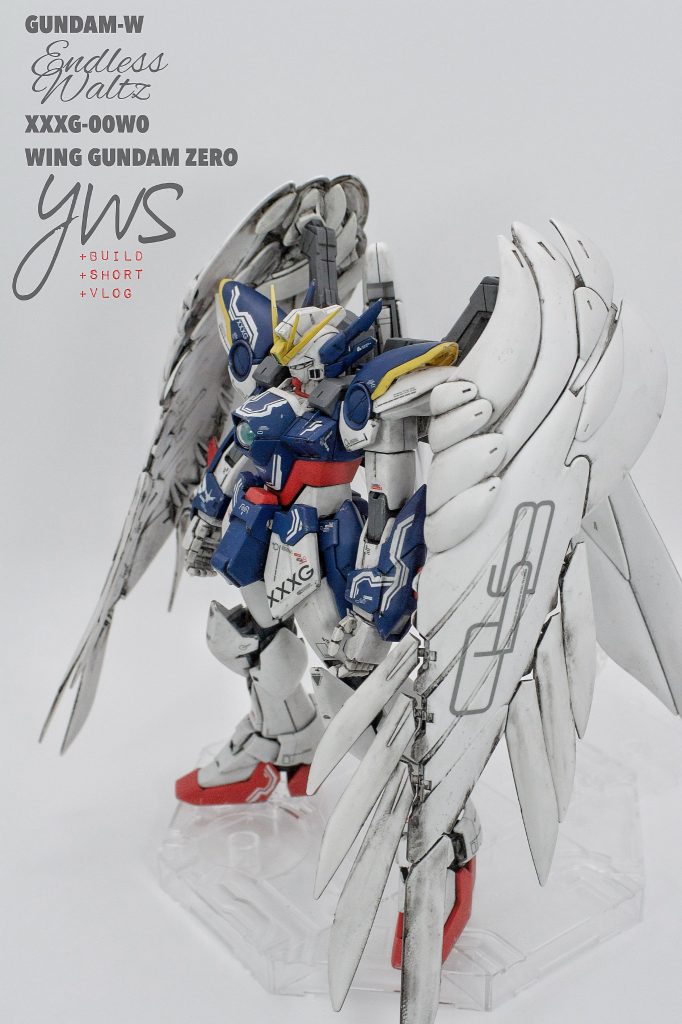 MGウイングガンダムゼロEW成形色仕上げ–3枚目/制作者:YuuWorkShop