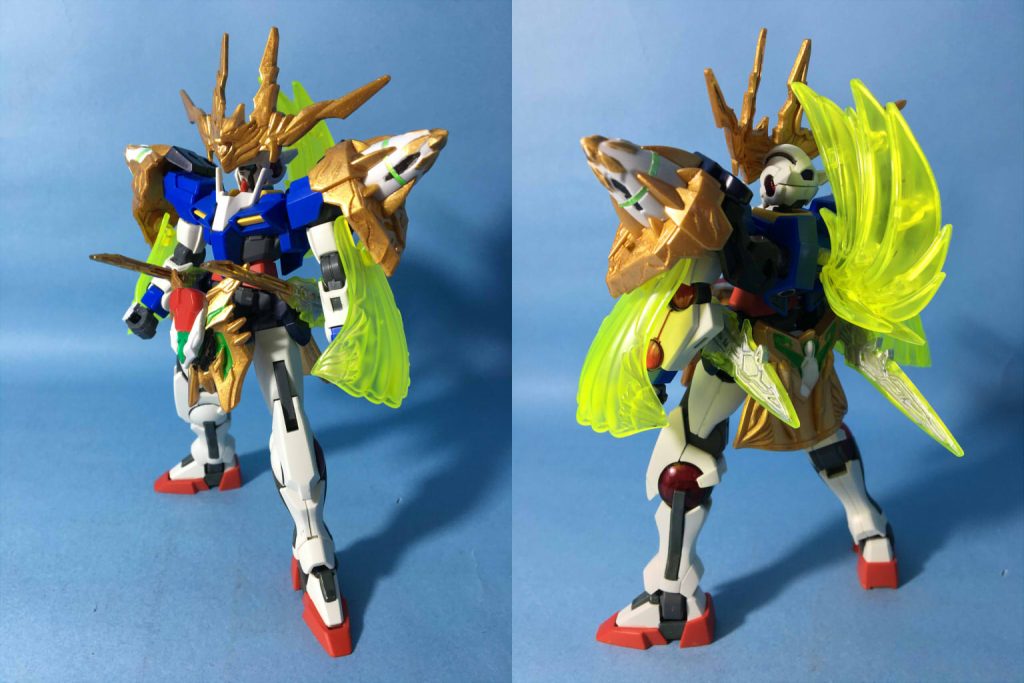 HG×SD 趙雲ダブルオーガンダムコマンドパッケージ(リアル頭身×SD×HGコンパチブル完成品)–3枚目/制作者:enarin