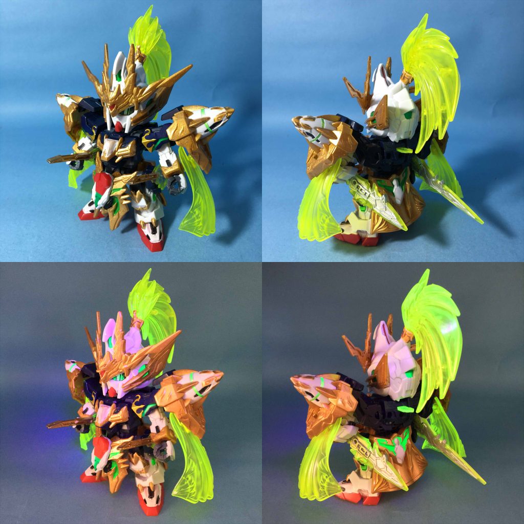 HG×SD 趙雲ダブルオーガンダムコマンドパッケージ(リアル頭身×SD×HGコンパチブル完成品)–5枚目/制作者:enarin