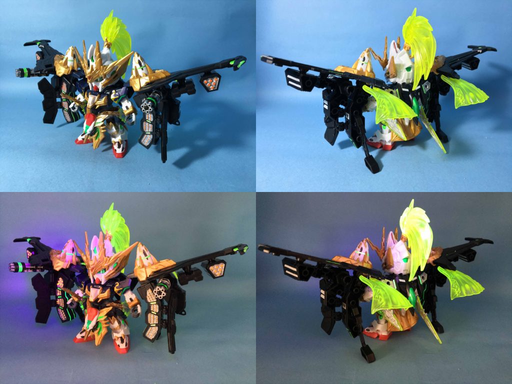 HG×SD 趙雲ダブルオーガンダムコマンドパッケージ(リアル頭身×SD×HGコンパチブル完成品)–6枚目/制作者:enarin