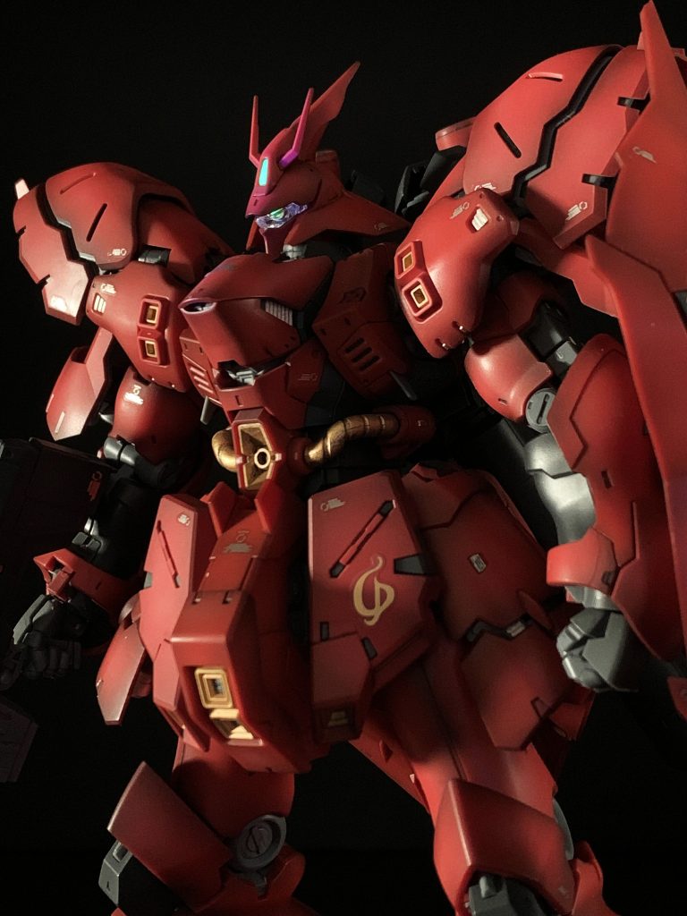 サザビー Sazabi MSN-04 RG 1/144 グラデーション塗装–5枚目/制作者:むいち