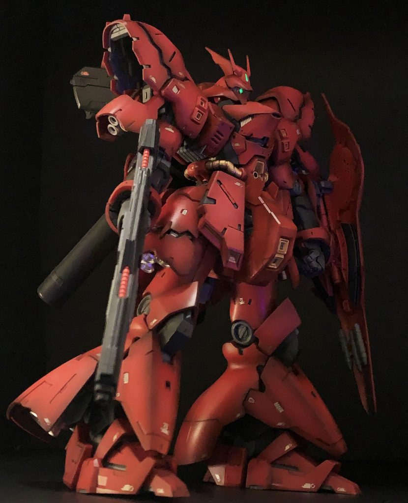 サザビー Sazabi MSN-04 RG 1/144 グラデーション塗装–3枚目/制作者:むいち
