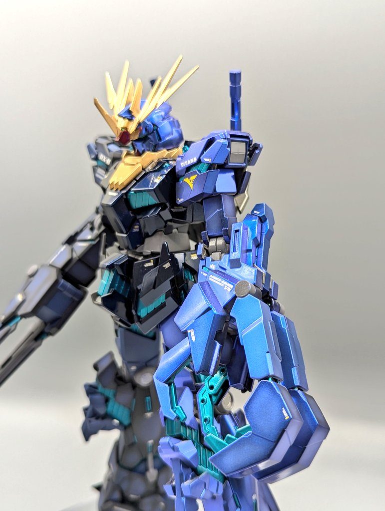 ユニコーンガンダム2号機 バンシィ ファイナルバトル、ティターンズVer–5枚目/制作者：ばじーな