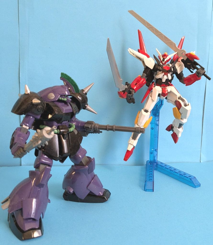 一年以上の空白期でぶっちゃけ手持ちガンプラかなり手放してしまったのでブンドドする相手があまりいねえぜ!!