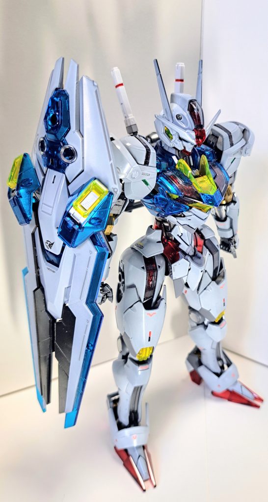 ガンビットのクリアブルー綺麗です…