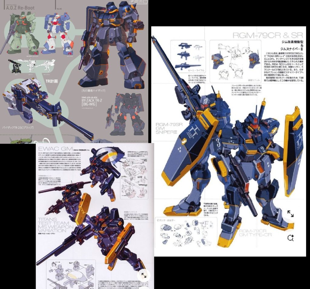 8.        藤岡建機さんのイケてるAOZイラストの艶を表現したくて、ガンダムマーカーのメタパープルと、セット販売のみのダークブルーメタリックを、ガンカエアブラシで塗装。