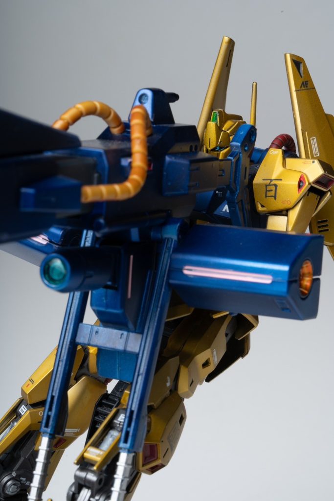 そして今となってはレアキットのメガバズーカランチャー。これ無くして百式にあらずと言わしめるほどの存在感。