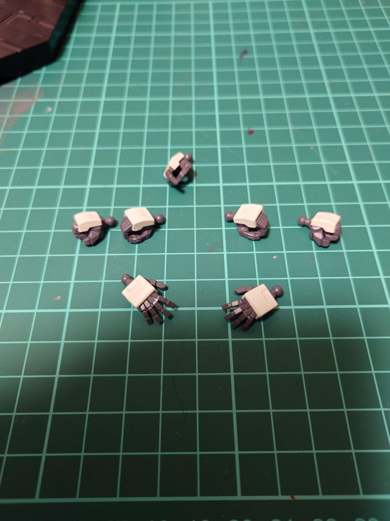 豊富なハンドパーツにビックリ！