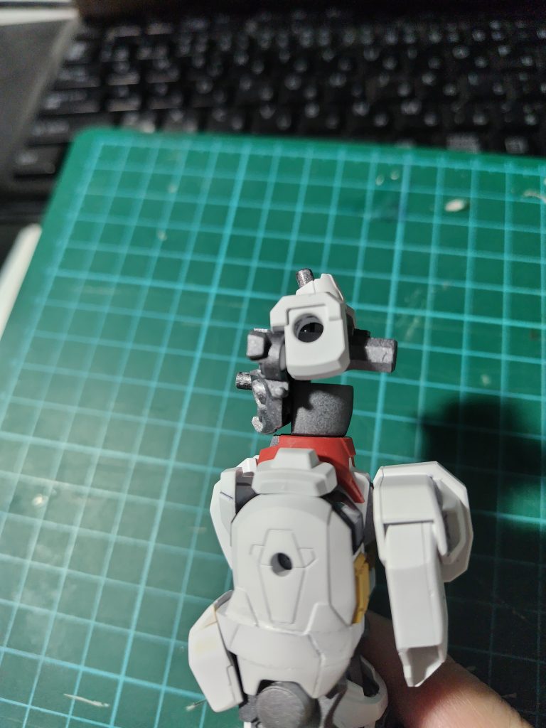 胴体も干渉部を切断し、短縮してます。最後までご覧いただき、ありがとうございます。