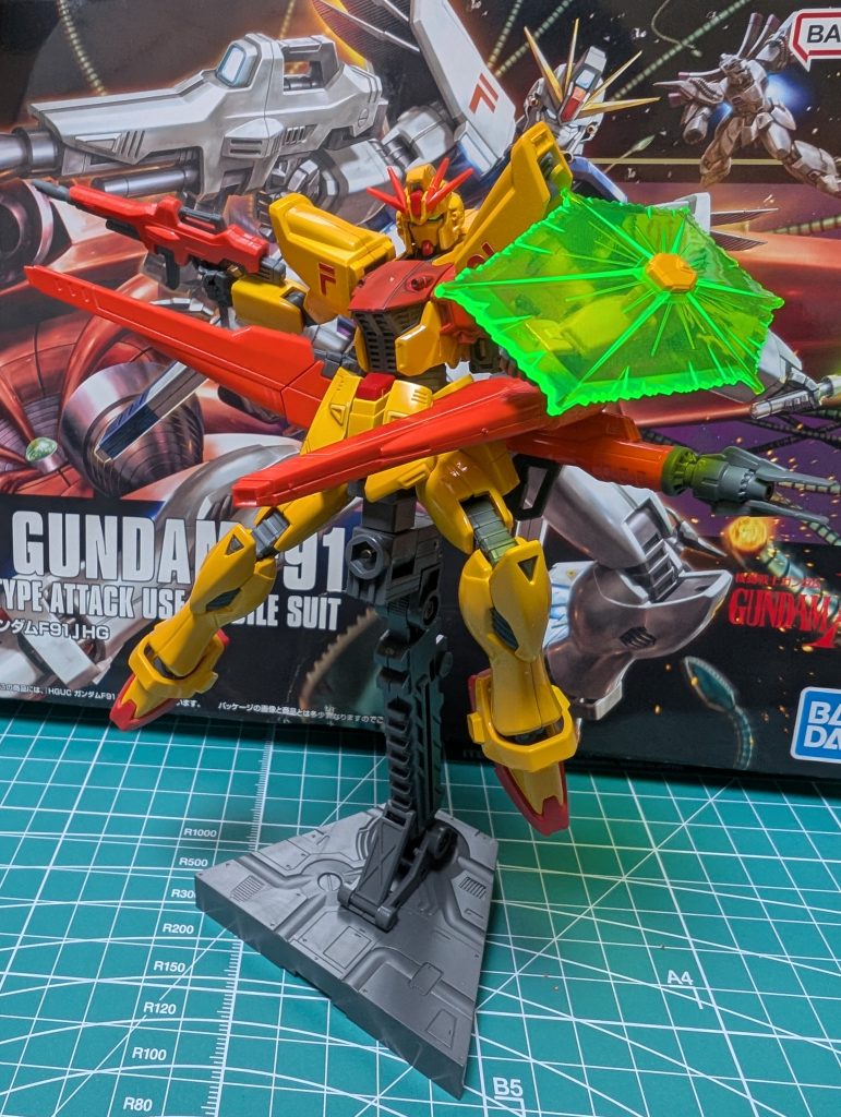 レシア・U・パエリア専用F91–4枚目/制作者：同巖