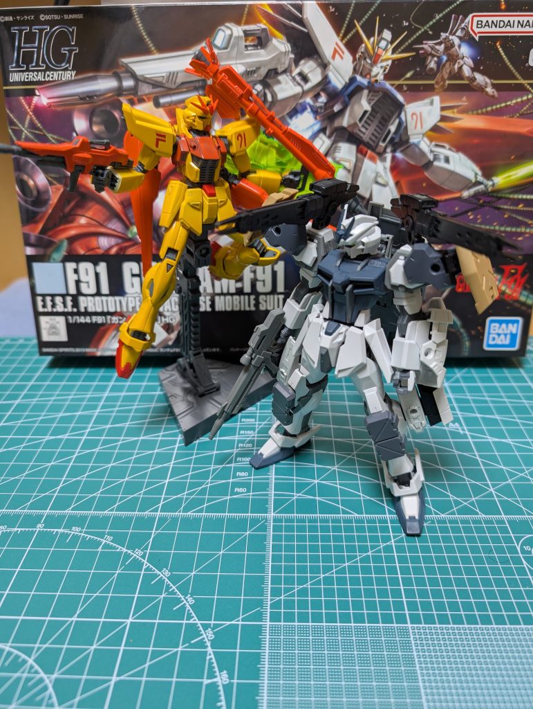 レシア・U・パエリア専用F91–5枚目/制作者：同巖
