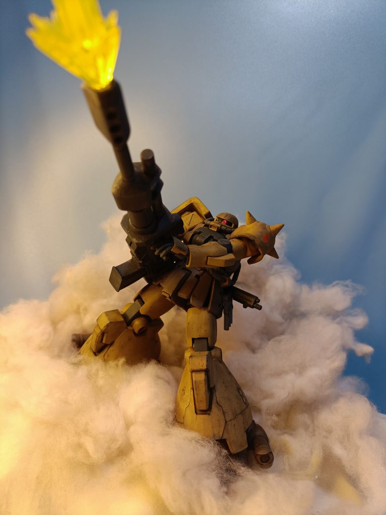 発射エフェクトありです。最後までご覧いただきありがとうございました。