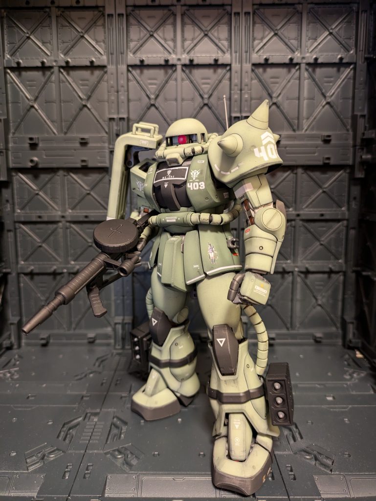 MS-06J  ZAKU Ⅱ–3枚目/制作者：SAYAKAFU