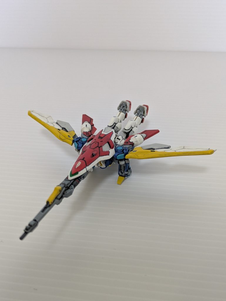 友人のリクエストで、もう一体買って飛行モードも制作しました。