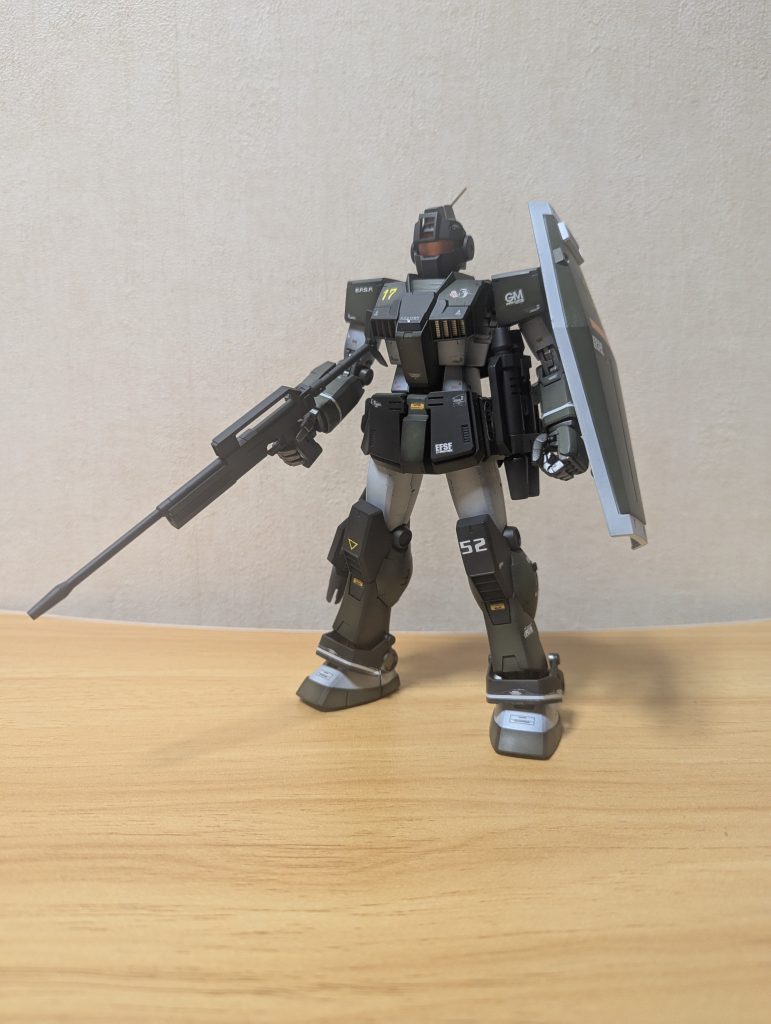 狂四郎世代にとって、MSVの機体は作ってて楽しいです。旧キットみたいにもっさりしてないけど、最新のアナザー系ほどスタイリッシュでもなく、丁度いい塩梅です。