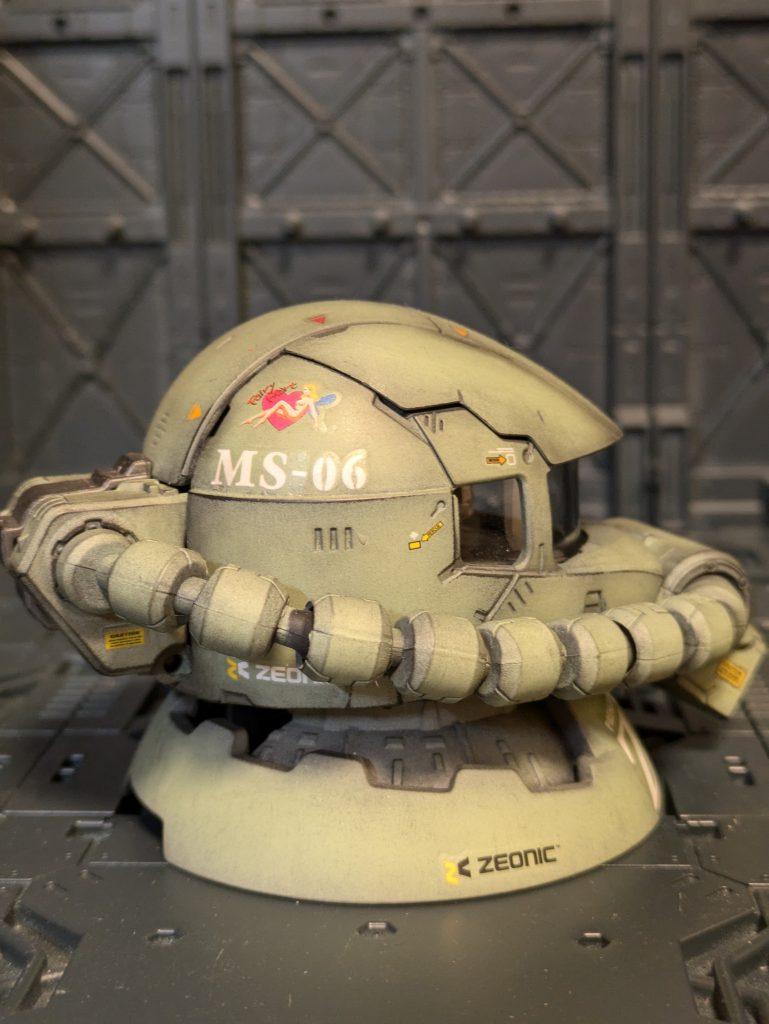 MS-06J ZAKU-Ⅱ 量産型ザクヘッド–4枚目/制作者：SAYAKAFU