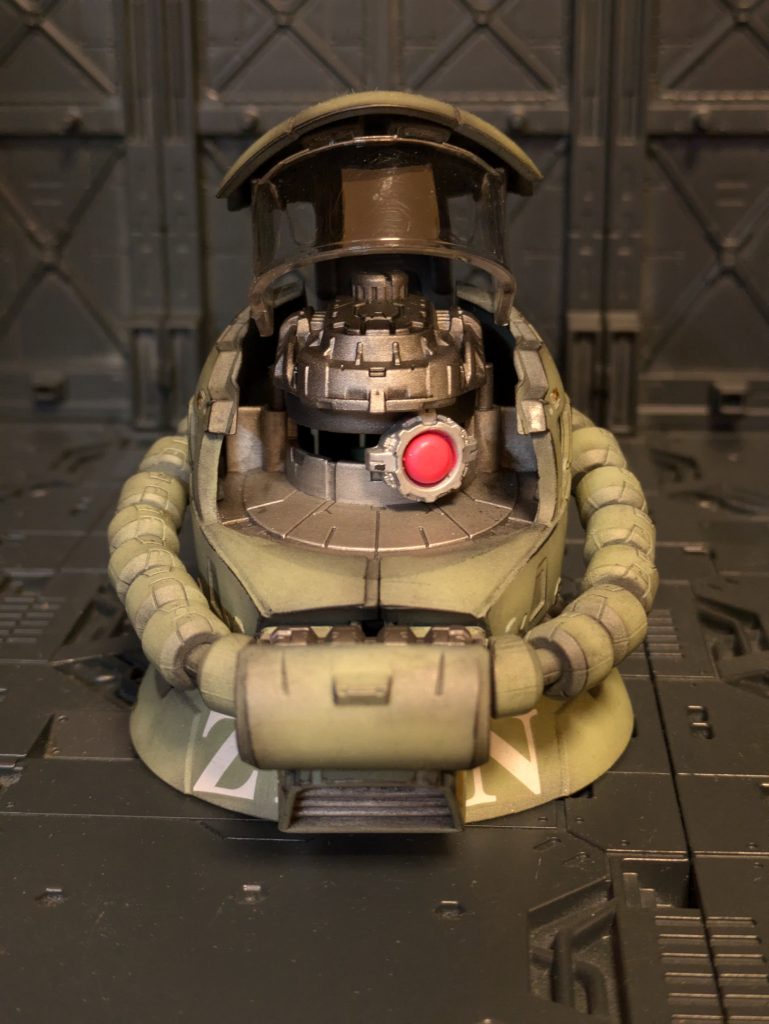 MS-06J ZAKU-Ⅱ 量産型ザクヘッド–2枚目/制作者：SAYAKAFU