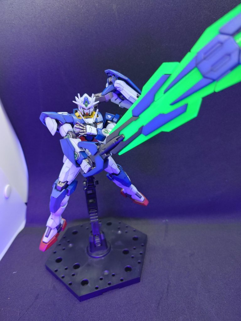 ビーム部分は蛍光塗料で塗装してます