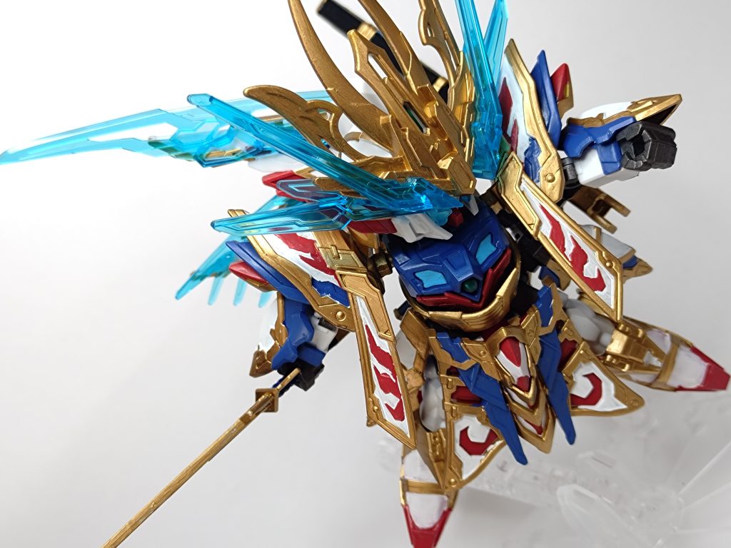 『倚心天翔斬！』どうせならウイングと刀の両方分のエフェクトパーツを付属して欲しかった… 【DEFAULT】