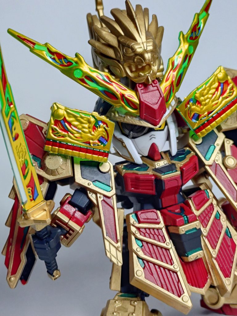 隠密エアリアルのパーツを追加することで懐かしの農丸を再現できるのは良いですね。昔のBB戦士オマージュの良いギミックだと思います。