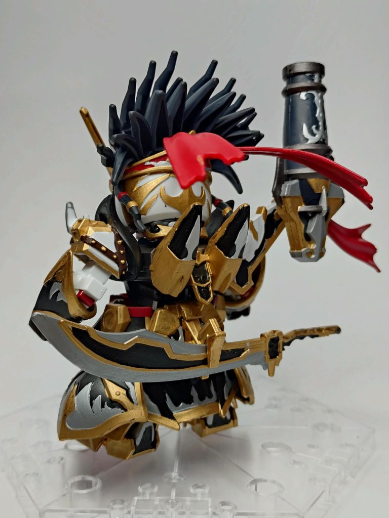 バックパックが小型なので普段見えないところでも塗り分けた甲斐がありますね!【WEAPON】