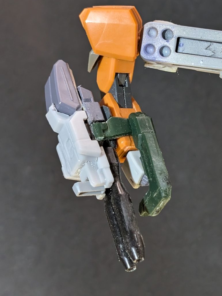 ジャンクパーツから二連装ビームライフルを作りました