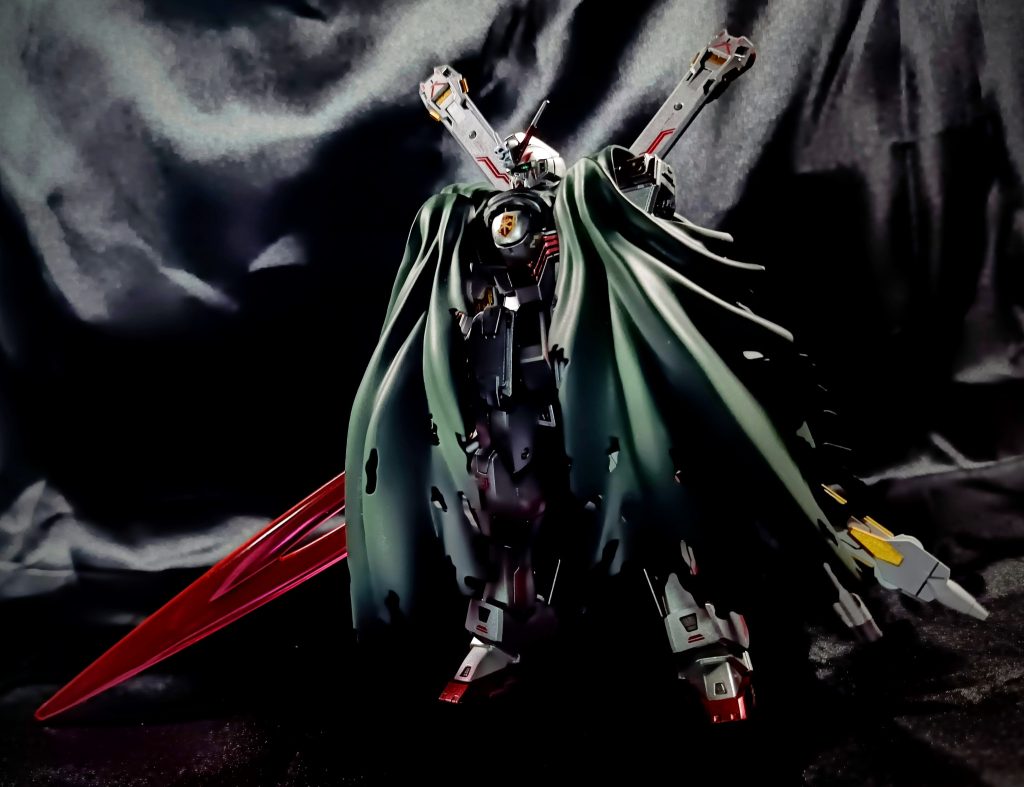 以上、クロスボーンガンダムX-O”風”でした。武装多すぎてギリギリでした(gundam-kao5)5本指に入るくらい好きなガンダムなのでだいぶ興奮しながら作ってました。皆様にも気に入って頂ければ幸いです。最後までご覧頂きありがとうございました(gundam-kao7)