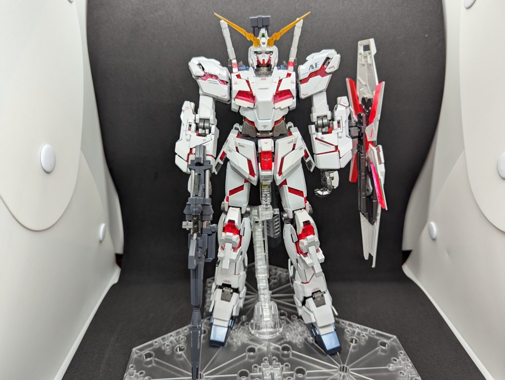 全体像脚が長すぎると言われている本キットですが、言うほどかな?という印象です。