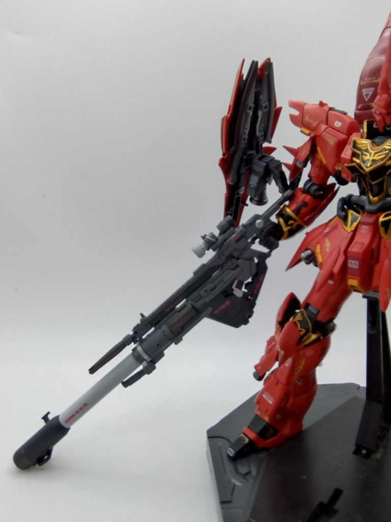 バズーカ、これも幸運にも、タイミングよく、入手できましたので、実装することができました。♪次は、私1番お気に入りのシーンの再現を。