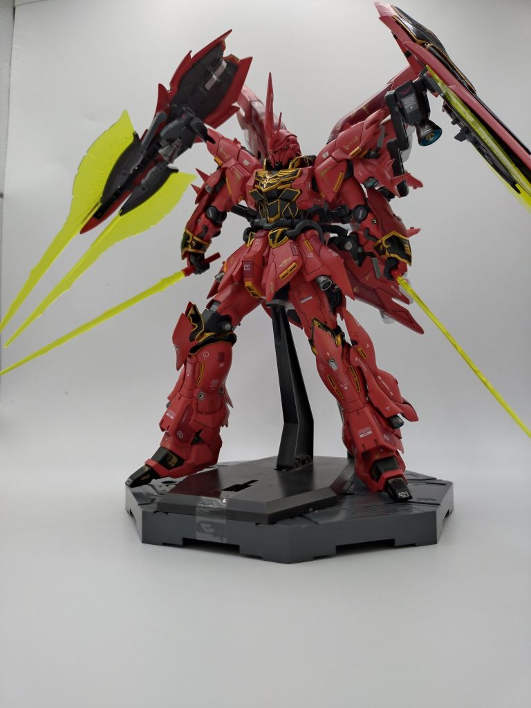 この形態なので、当然四刀流。取り回しわるいとは思いますが、かっこいい〜な