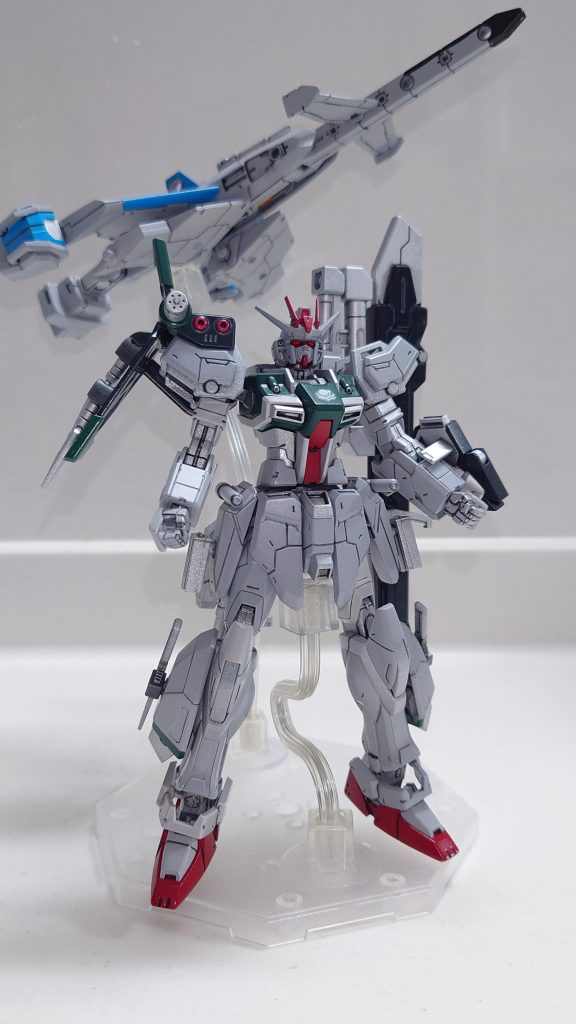 装備完了!ランチャーストライクR完成!