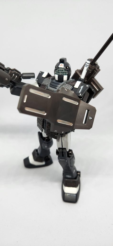 ビャクチ用追加装甲を腕部シールドに。