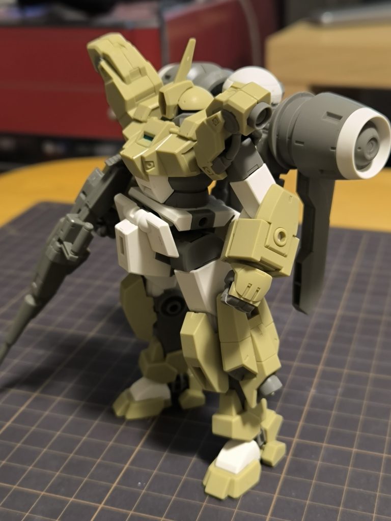 つや消し後ウェザリング前です。