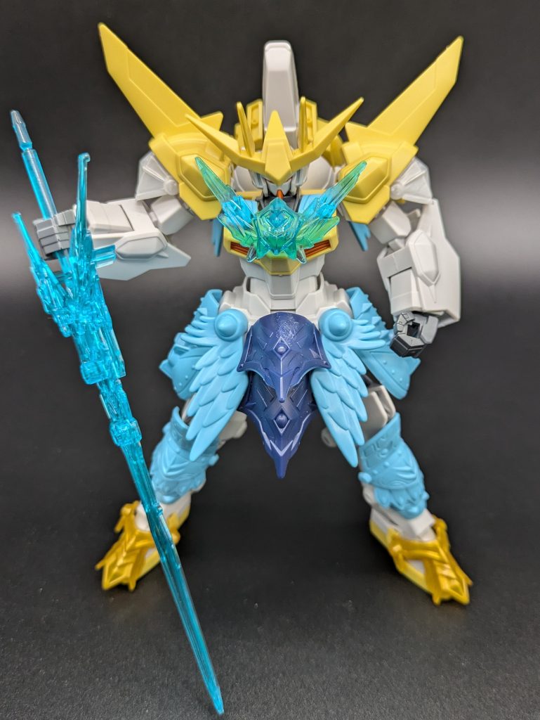 こっちもほぼラフ案は一発最終稿ですね!どことなく天鎧王フォルムを目指して作ってます!