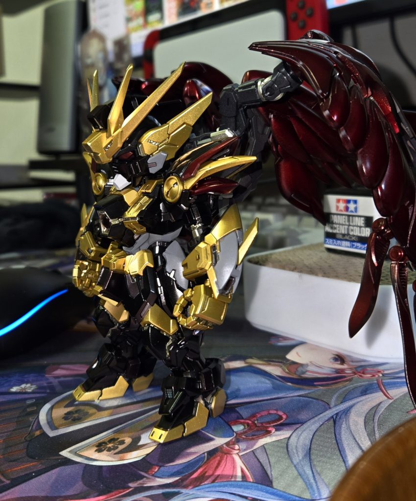 基本塗装後この段階でもディテール細かいんでかっこ良かった