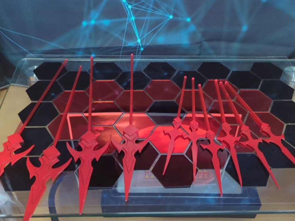 同じパーツを大量制作ともなると、加工が雑になりがち💦