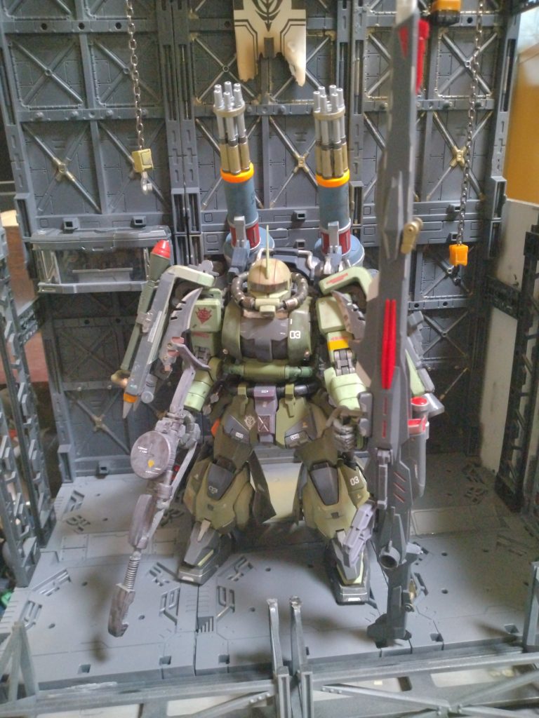 MGザク2 武装換装機–2枚目/制作者：tamach