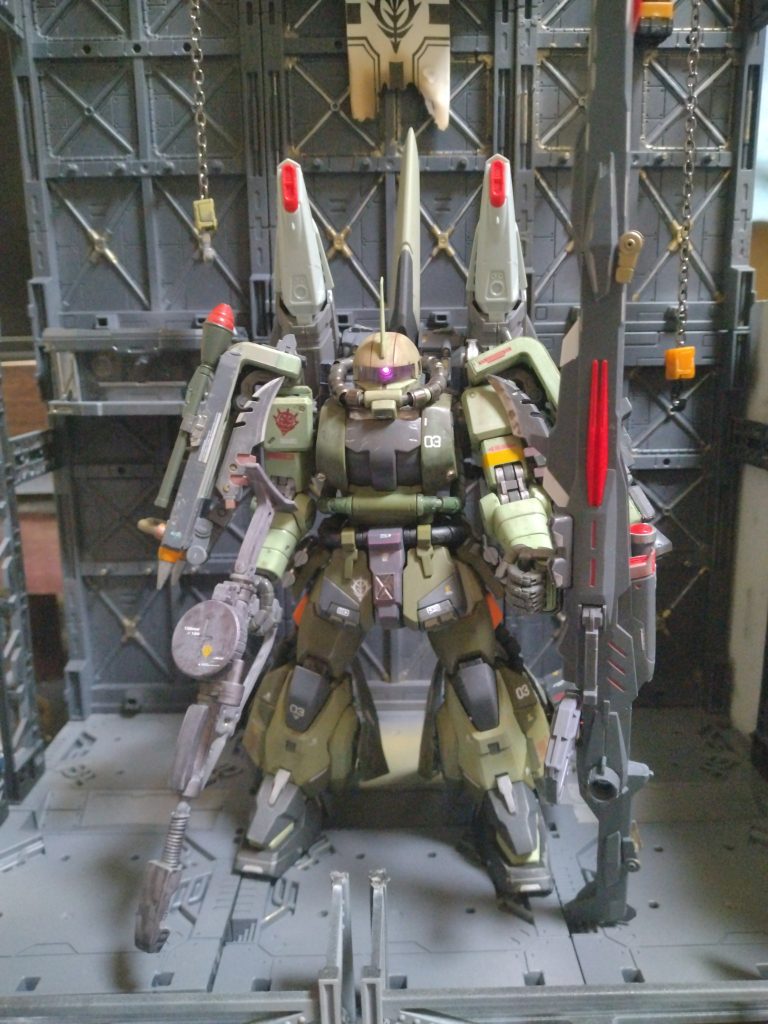 MGザク2 武装換装機–3枚目/制作者：tamach