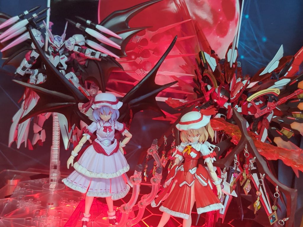 姉妹でツーショット。