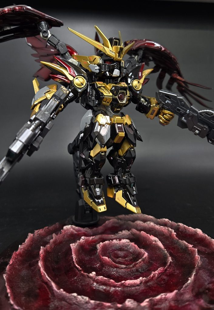 MGSD ウイングガンダムゼロリベリオン -堕天-｜@Zaki_0078さんの