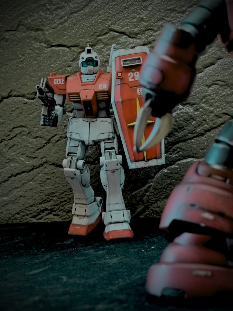 次回登場予定のMSにちょっぴりゲスト出演して貰いました。ご覧いただきありがとうございました🙇