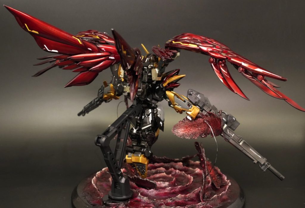 MGSD ウイングガンダムゼロリベリオン -堕天-–4枚目/制作者:@Zaki_0078