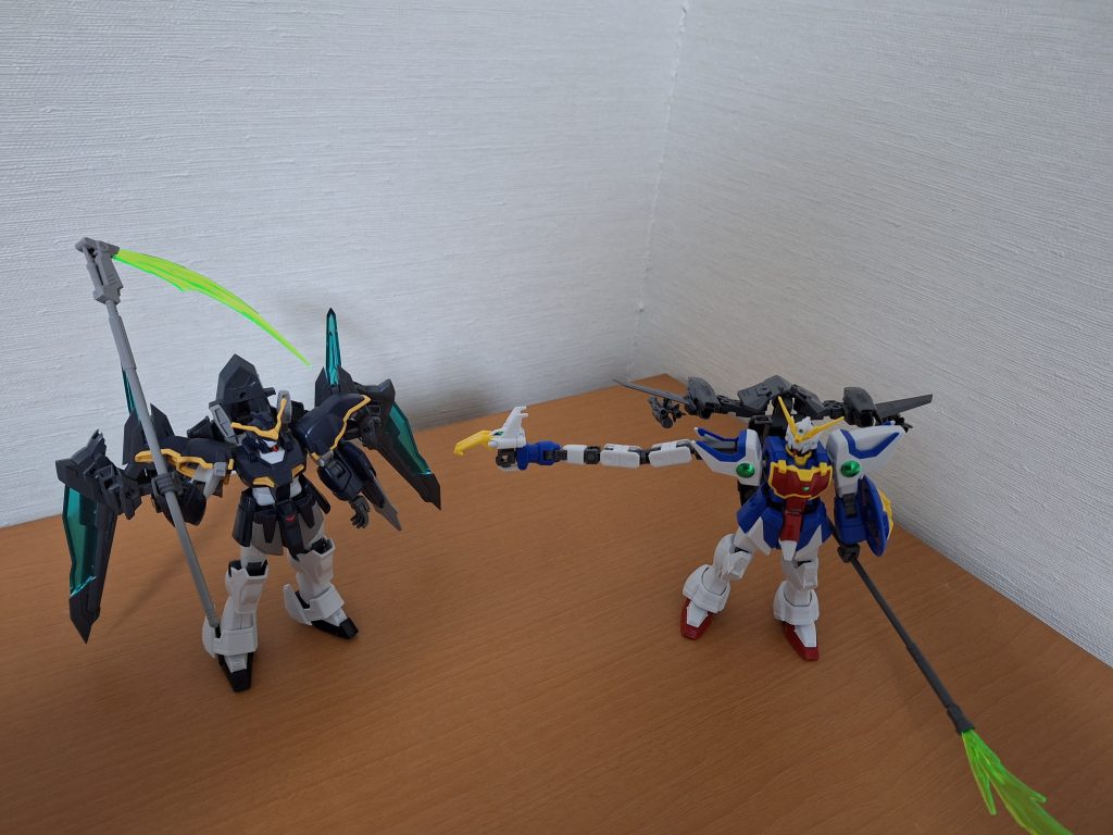 しかも、異形なだけに、ガンダムっぽくない装備もめちゃ似合う😆