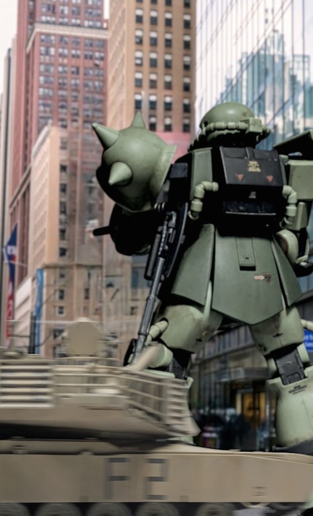 機体設定　MS−06 ザクⅡ 重力戦線–2枚目/制作者：ナカムラ工廠