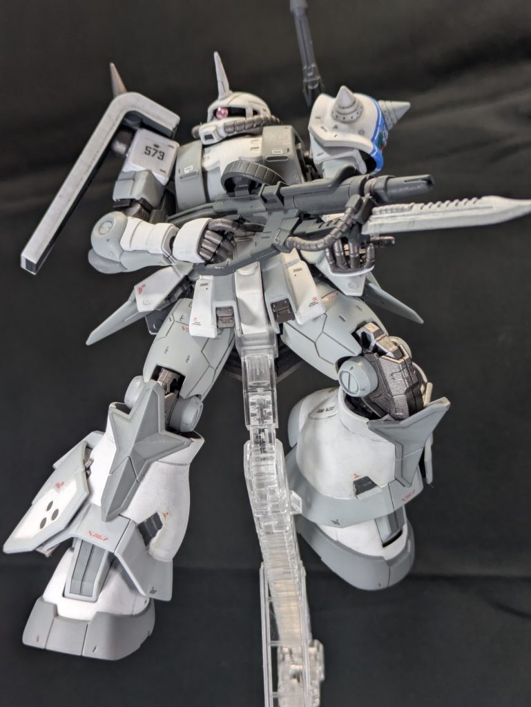 カラーレシピ…はいらんかw白と二段階くらいでグレー塗り分けてます。