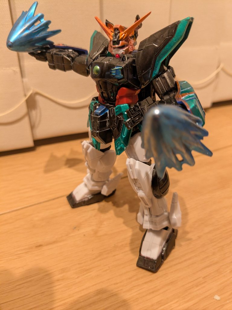 魂を操って戦うイメージがあるので、そんな姿の１枚。色合い的にはこんなかな〜て感じですね。